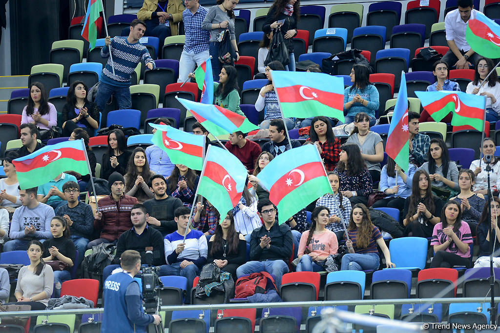 Bakıda idman gimnastikası üzrə Dünya Kubokunda üçüncü günün ən gözəl anları (FOTO)
