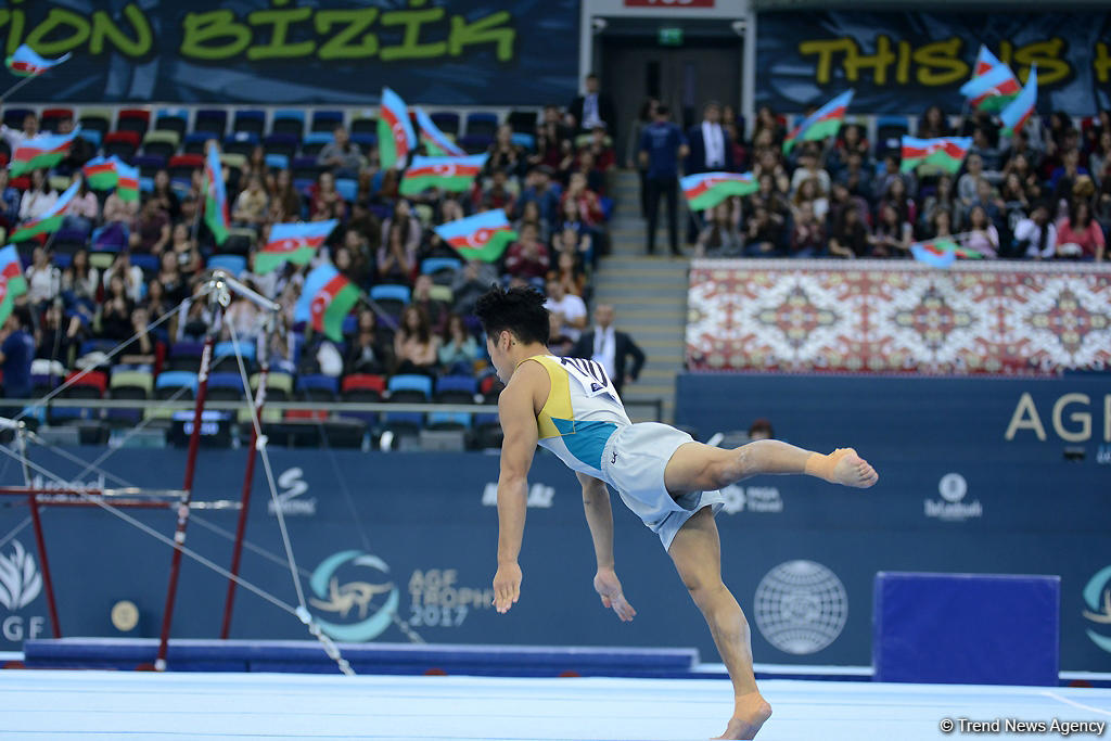 Bakıda idman gimnastikası üzrə Dünya Kubokunda üçüncü günün ən gözəl anları (FOTO)