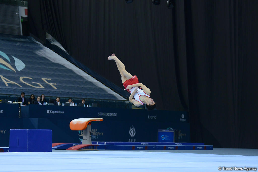 Bakıda idman gimnastikası üzrə Dünya Kubokunda üçüncü günün ən gözəl anları (FOTO)