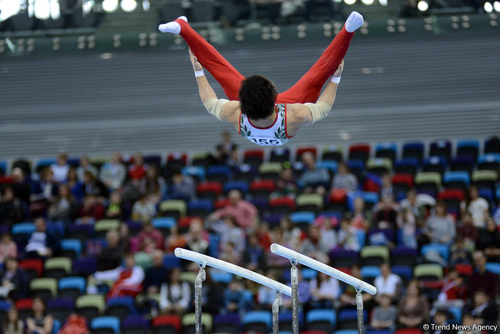 Bakıda idman gimnastikası üzrə Dünya Kubokunda üçüncü günün ən gözəl anları (FOTO)