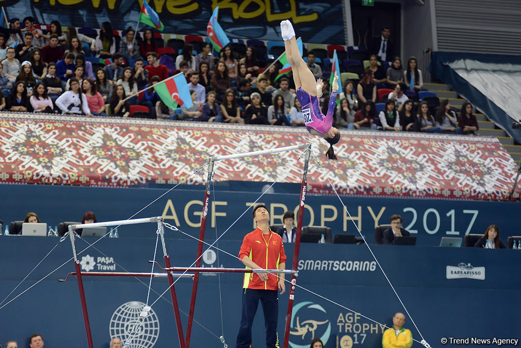 Bakıda idman gimnastikası üzrə Dünya Kubokunda üçüncü günün ən gözəl anları (FOTO)