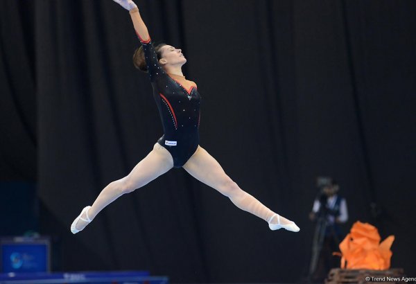 Bakıda idman gimnastikası üzrə Dünya Kubokunda dördüncü günün ən gözəl anları (FOTO)