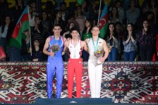 Bakıda idman gimnastikası üzrə Dünya Kubokunda dördüncü günün ən gözəl anları (FOTO)