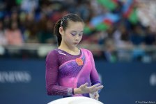 Bakıda idman gimnastikası üzrə Dünya Kubokunun dördüncü günü FOTOLARDA