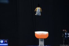 Bakıda idman gimnastikası üzrə Dünya Kubokunun dördüncü günü FOTOLARDA