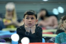 Bakıda idman gimnastikası üzrə Dünya Kubokunun dördüncü günü FOTOLARDA