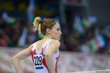 Bakıda idman gimnastikası üzrə Dünya Kubokunun dördüncü günü FOTOLARDA