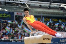 Bakıda idman gimnastikası üzrə Dünya Kubokunun dördüncü günü FOTOLARDA