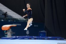 Bakıda idman gimnastikası üzrə Dünya Kubokunun dördüncü günü FOTOLARDA
