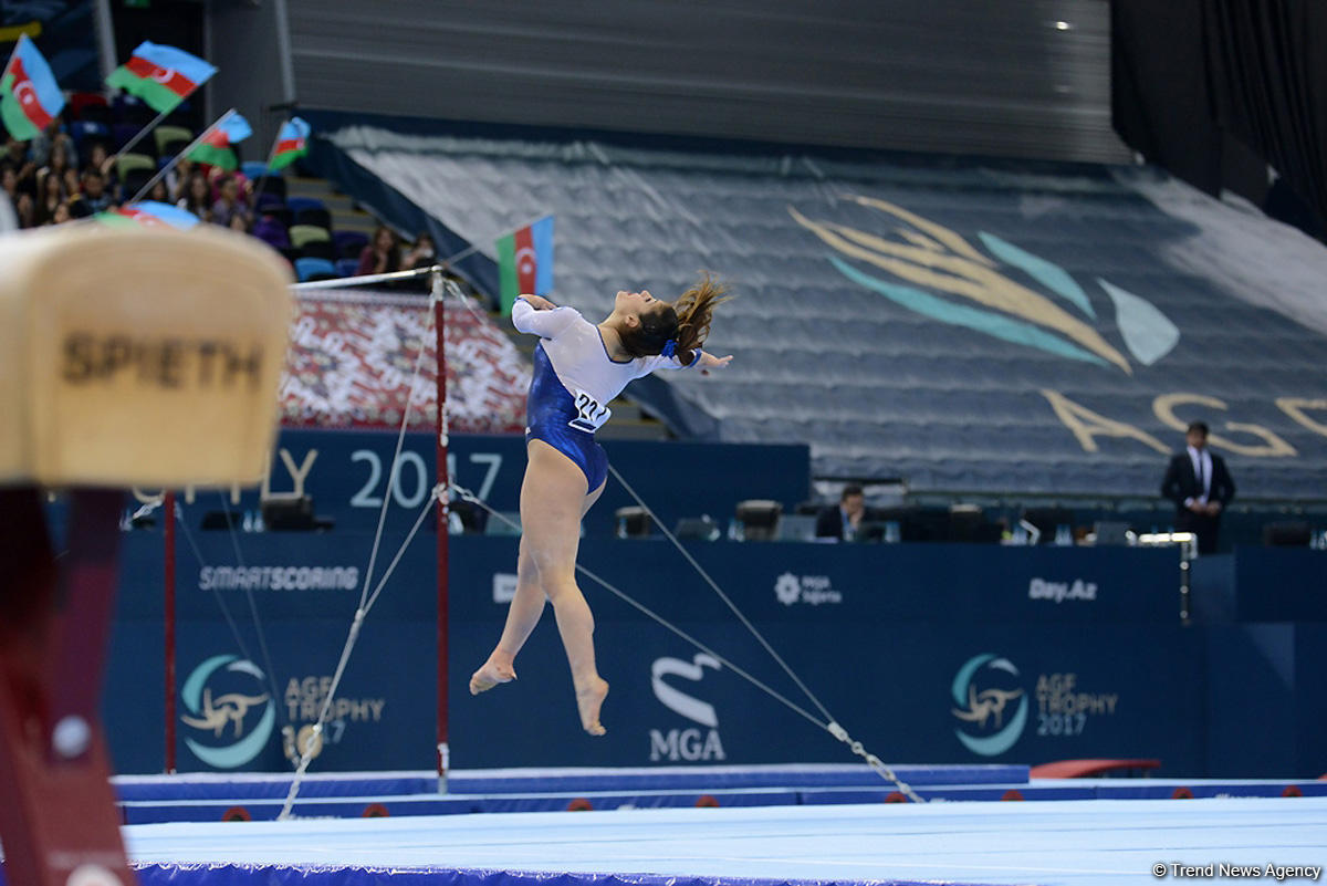Bakıda idman gimnastikası üzrə Dünya Kubokunda dördüncü günün ən gözəl anları (FOTO)