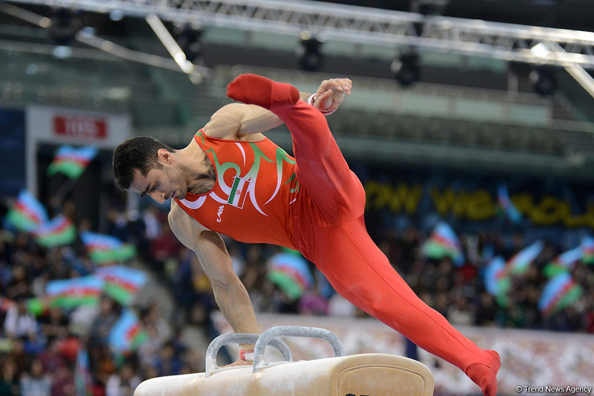 Bakıda idman gimnastikası üzrə Dünya Kubokunda dördüncü günün ən gözəl anları (FOTO)