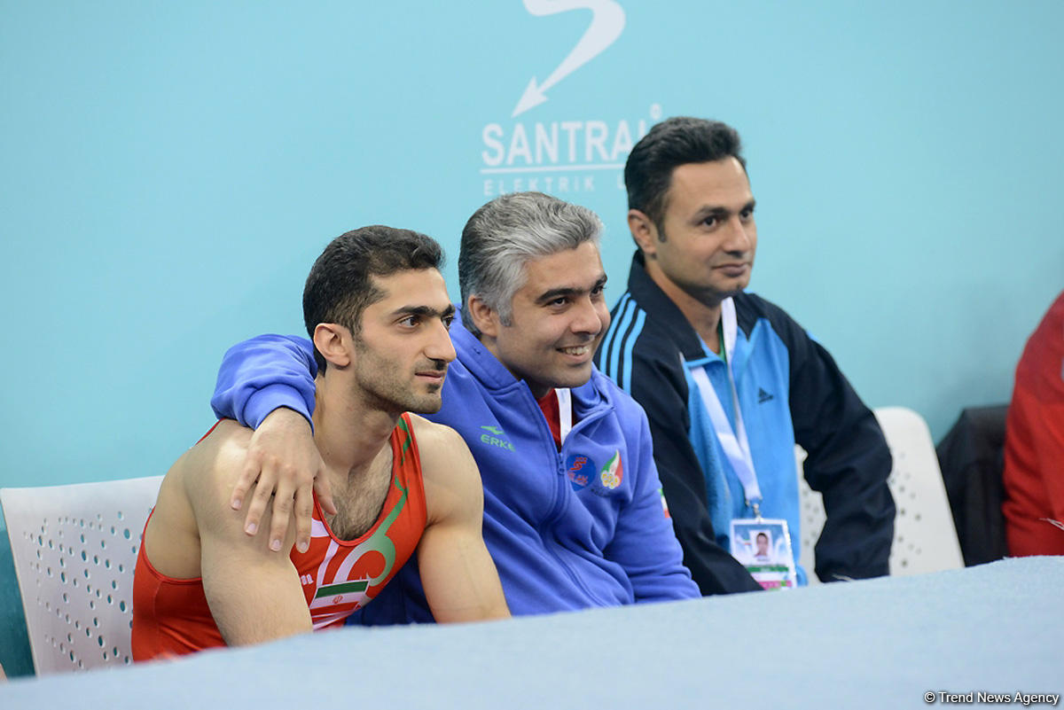 Bakıda idman gimnastikası üzrə Dünya Kubokunun dördüncü günü FOTOLARDA