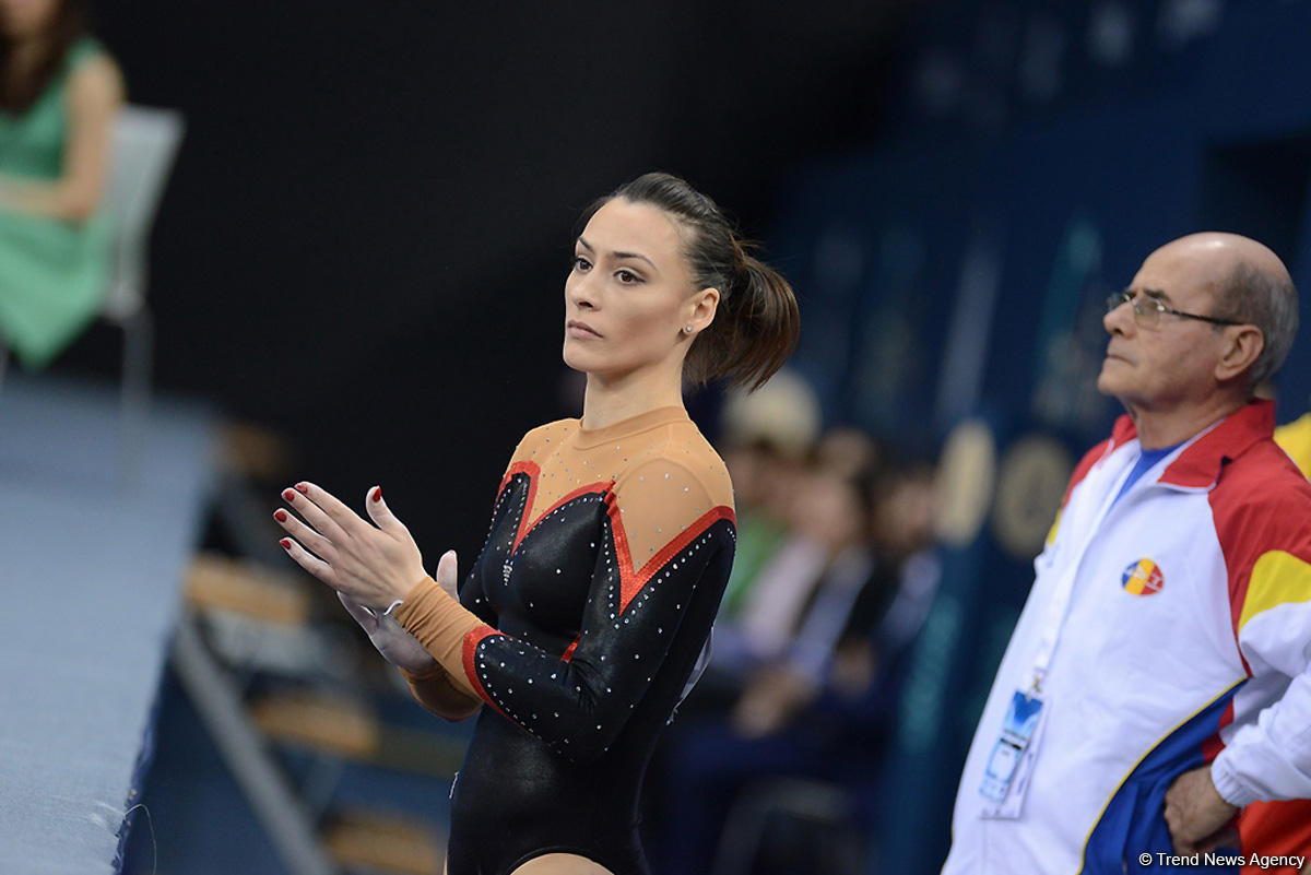 Bakıda idman gimnastikası üzrə Dünya Kubokunun dördüncü günü FOTOLARDA