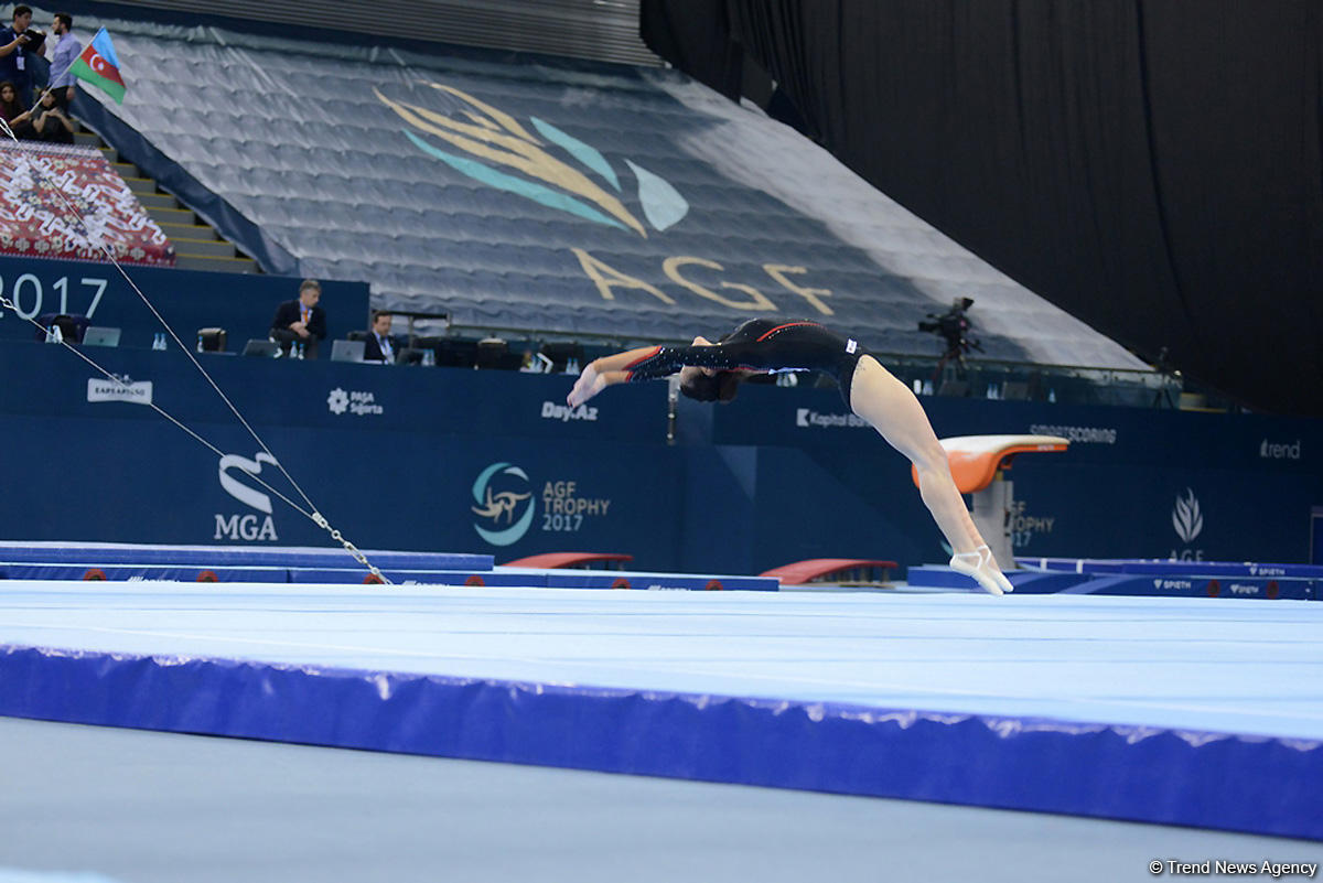 Bakıda idman gimnastikası üzrə Dünya Kubokunun dördüncü günü FOTOLARDA