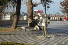 Baharın bir anı - Gəncədə (FOTO)