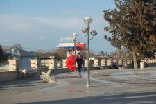 Baharın bir anı - Gəncədə (FOTO)