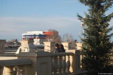 Baharın bir anı - Gəncədə (FOTO)