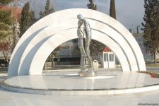 Baharın bir anı - Gəncədə (FOTO)