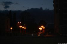 Baharın bir anı - Gəncədə (FOTO)