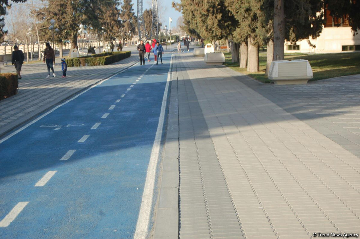 Baharın bir anı - Gəncədə (FOTO)