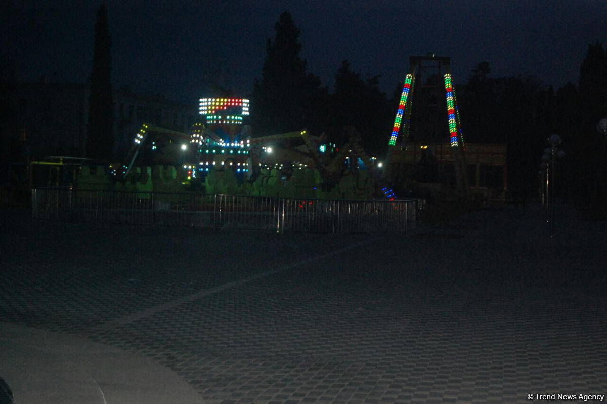Baharın bir anı - Gəncədə (FOTO)