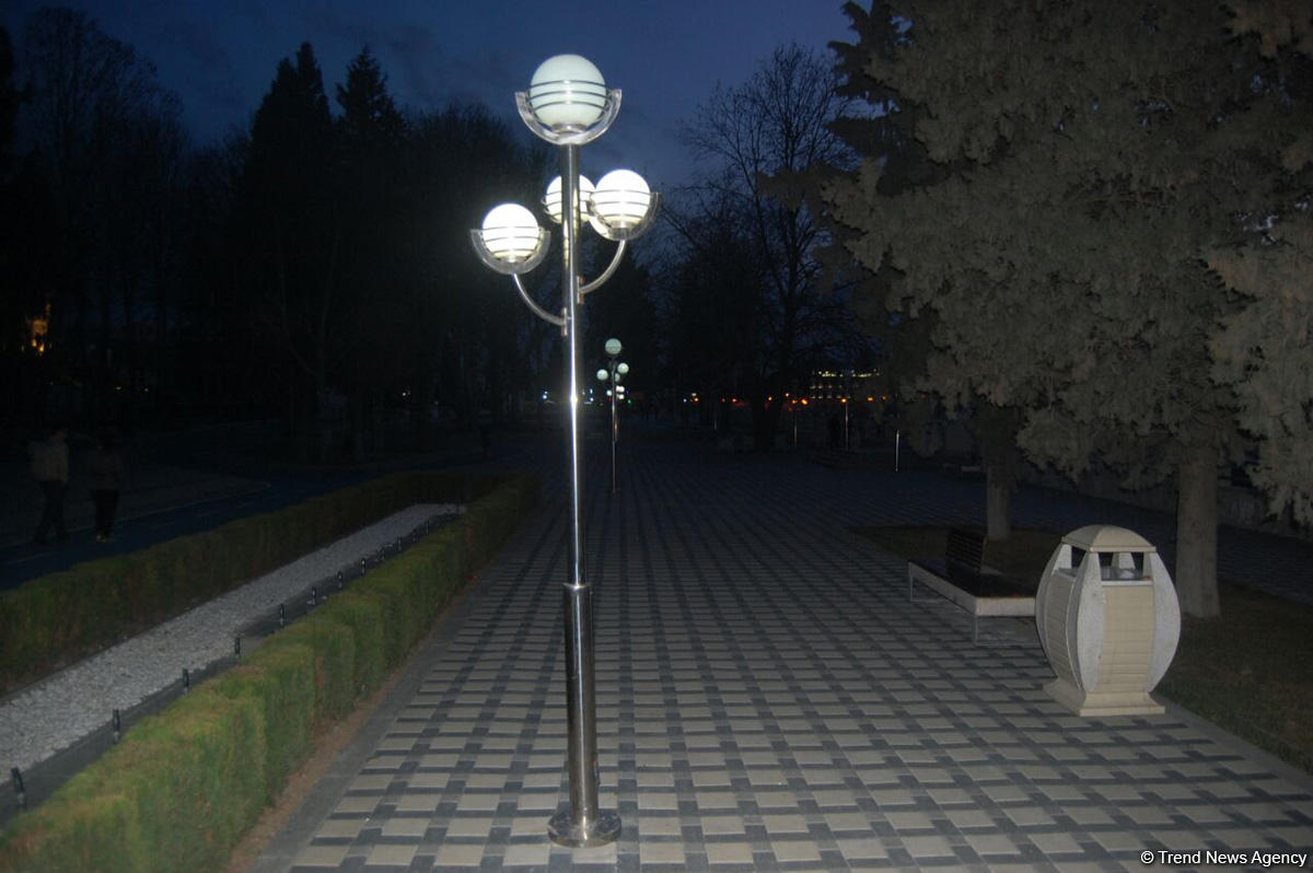 Baharın bir anı - Gəncədə (FOTO)