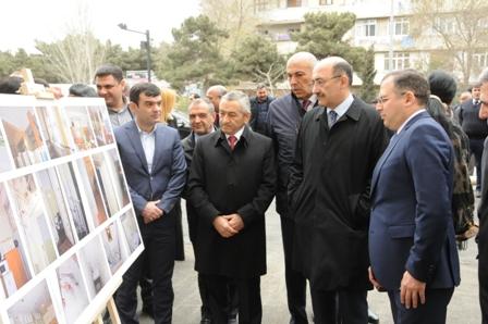 Azərbaycanda  yeni konsepsiyalı ilk kompleks - kitabxana açılıb (FOTO)