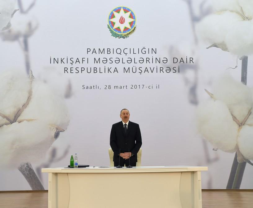 Prezident İlham Əliyev: Biz bu gün bir nümunə göstəririk - ölkəni necə idarə etmək lazımdır