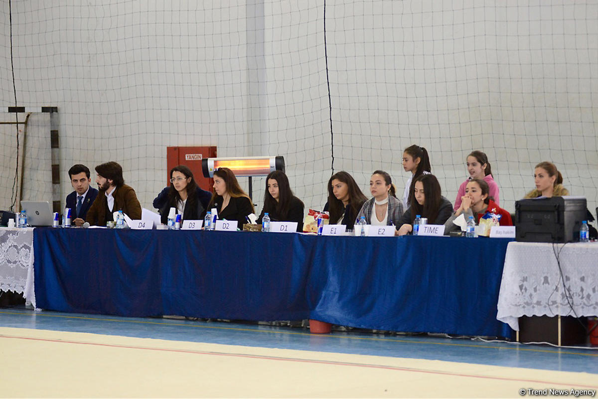 Bədii gimnastika üzrə "Zabrat Kuboku" açıq birinciliyi keçirilib (FOTO)