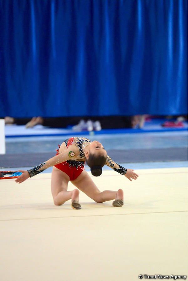 Bədii gimnastika üzrə "Zabrat Kuboku" açıq birinciliyi keçirilib (FOTO)