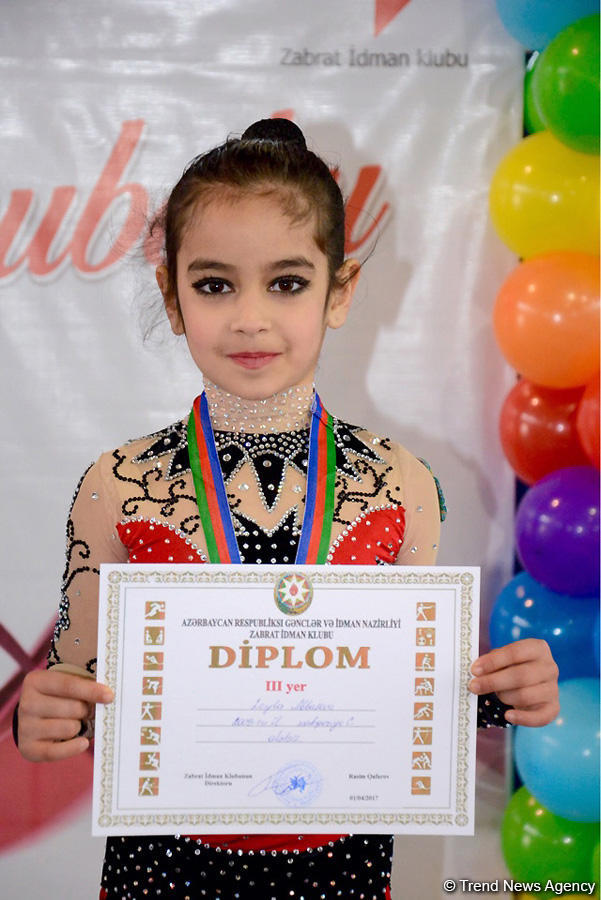 Bədii gimnastika üzrə "Zabrat Kuboku" açıq birinciliyi keçirilib (FOTO)