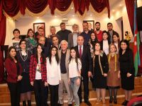 Bilik Fondu gəncləri “Dolu” filminin yaradıcıları ilə görüşdürüb (FOTO)