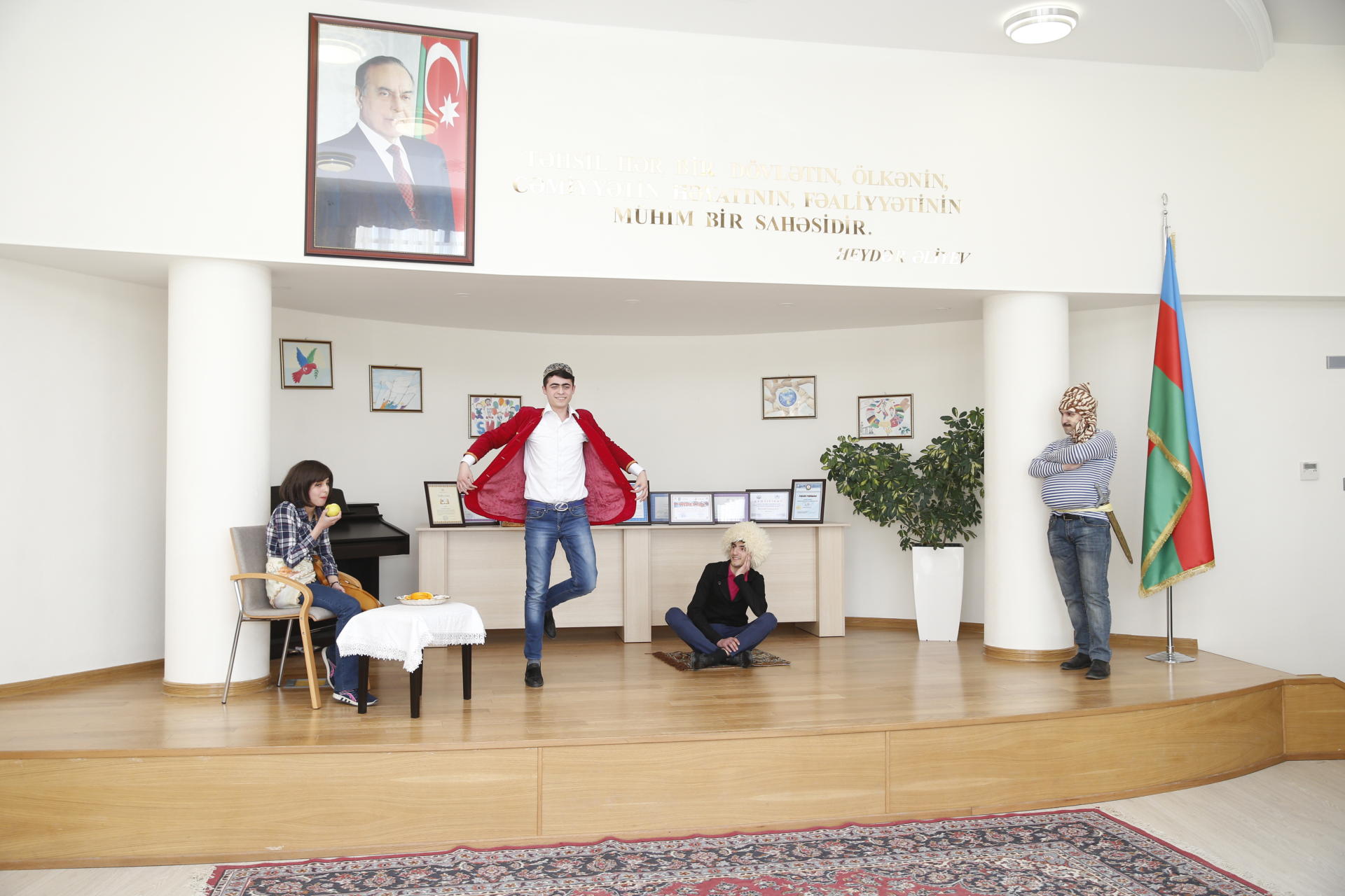 Leyla Əliyeva sağlamlıq imkanları məhdud uşaqlar üçün xüsusi internat məktəblərində olub (FOTO)