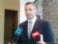 Vitali Kliçko: Ukrayna-Azərbaycan münasibətlərinin daha da inkişaf etməsi vacibdir (YENİLƏNİB)