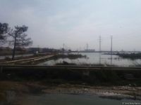 Zabrat-Kürdəxanı yolunu su basıb (FOTO)