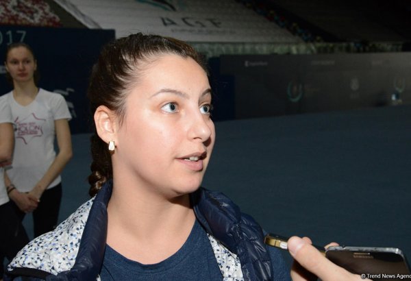 Məşqçi: Bədii gimnastika üzrə milli komandada əhval-ruhiyyə çox yaxşıdır (FOTO)