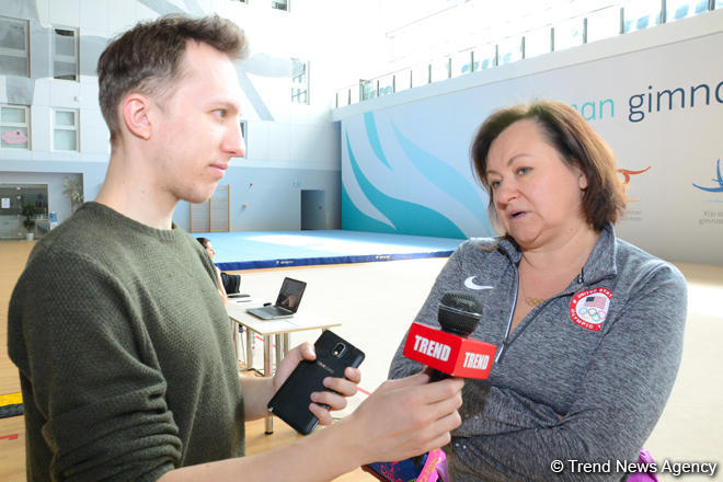 Məşqçi: Dünya Kuboku amerikalı gimnastlar üçün çox vacib yarışdır (FOTO)