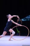 Bakıda bədii gimnastika üzrə Dünya Kuboku iştirakçılarının podium məşqləri başlayıb (FOTO)