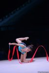 Bakıda bədii gimnastika üzrə Dünya Kuboku iştirakçılarının podium məşqləri başlayıb (FOTO)