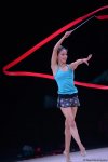Bakıda bədii gimnastika üzrə Dünya Kuboku iştirakçılarının podium məşqləri başlayıb (FOTO)