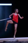 Bakıda bədii gimnastika üzrə Dünya Kuboku iştirakçılarının podium məşqləri başlayıb (FOTO)