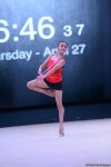 Bakıda bədii gimnastika üzrə Dünya Kuboku iştirakçılarının podium məşqləri başlayıb (FOTO)
