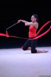 Bakıda bədii gimnastika üzrə Dünya Kuboku iştirakçılarının podium məşqləri başlayıb (FOTO)
