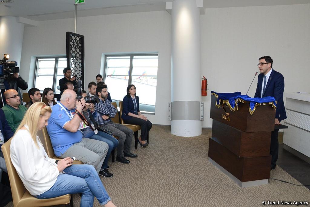 IV İslam Həmrəyliyi Oyunlarının gimnastika növlərinin püşkatma mərasimi keçirilib (FOTO)