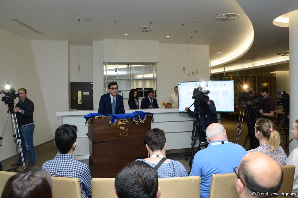 IV İslam Həmrəyliyi Oyunlarının gimnastika növlərinin püşkatma mərasimi keçirilib (FOTO)