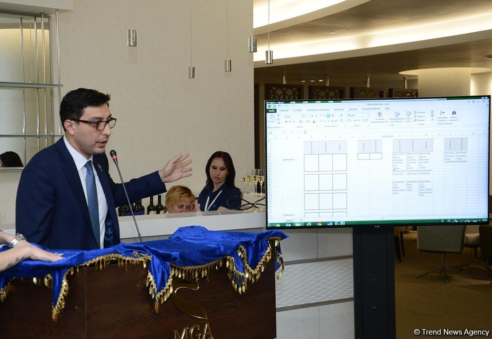 IV İslam Həmrəyliyi Oyunlarının gimnastika növlərinin püşkatma mərasimi keçirilib (FOTO)