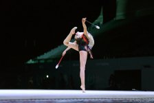 Bədii gimnastika üzrə Dünya Kuboku yarışlarında ən yaxşı məqamlar - ikinci gün (FOTO)