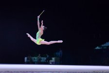 Bədii gimnastika üzrə Dünya Kuboku yarışlarında ən yaxşı məqamlar - ikinci gün (FOTO)