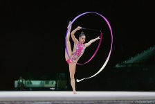Bədii gimnastika üzrə Dünya Kuboku yarışlarında ən yaxşı məqamlar - ikinci gün (FOTO)