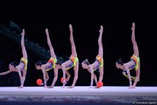 Bədii gimnastika üzrə Dünya Kuboku yarışlarında ən yaxşı məqamlar - ikinci gün (FOTO)